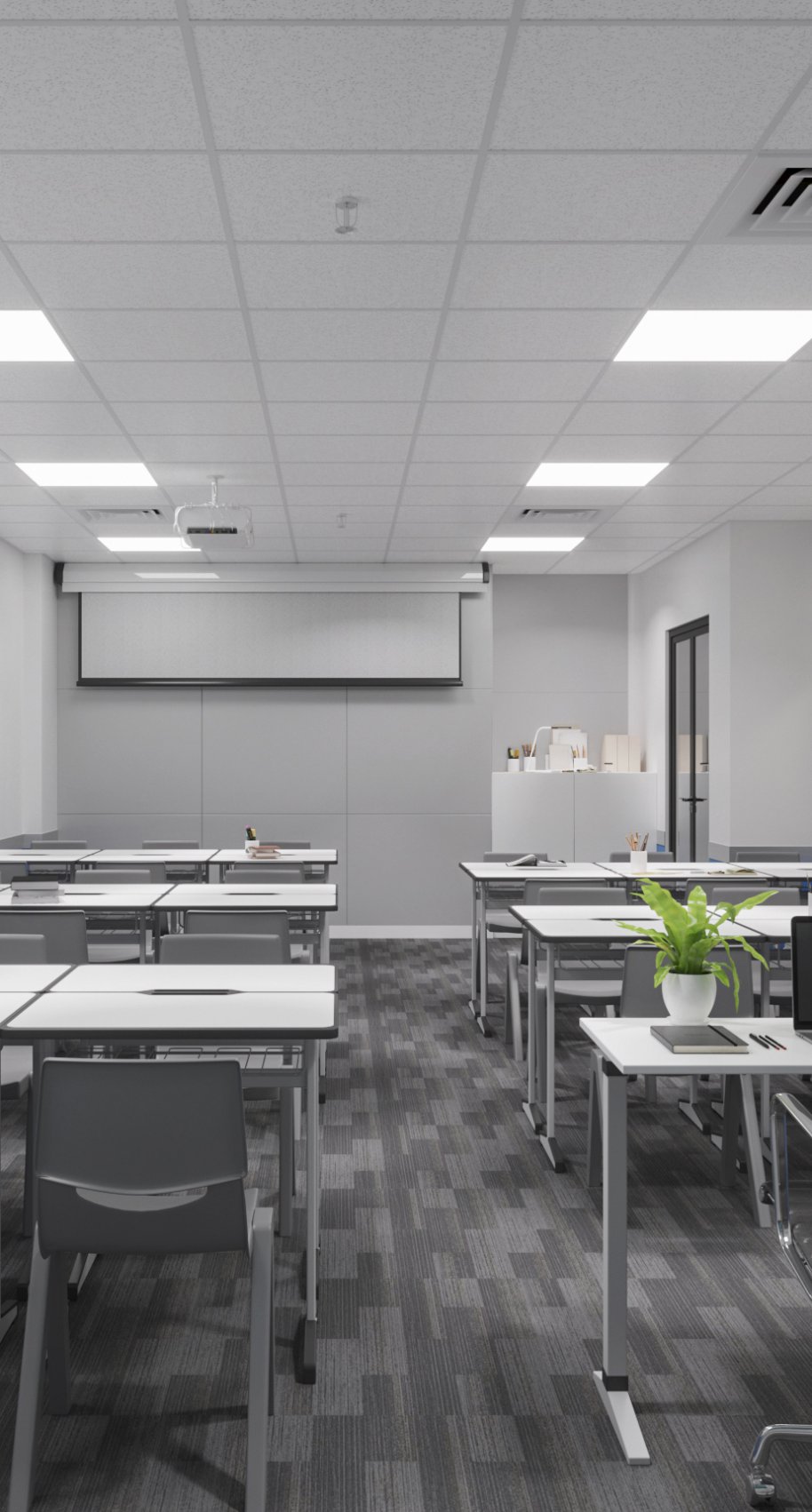 THIẾT KẾ NỘI THẤT LỚP HỌC TRƯỜNG PHỔ THÔNG QUỐC TẾ NAM ÚC SCOTCH AGS